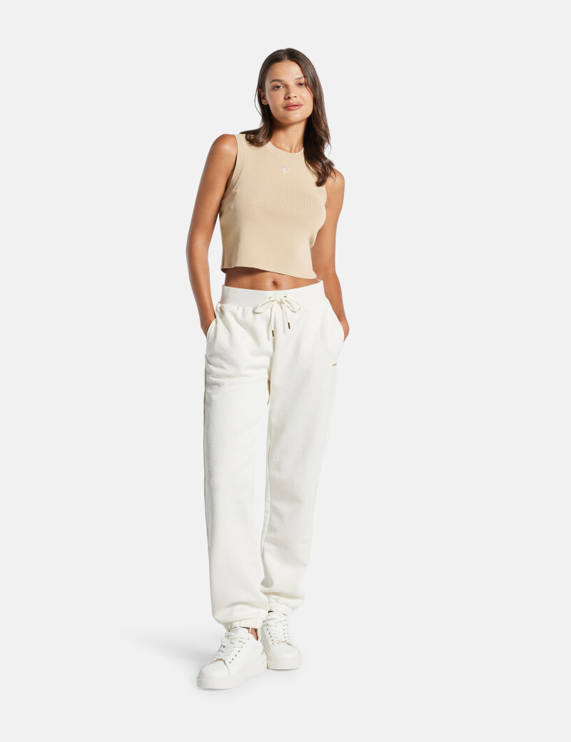 All-over logo joggers