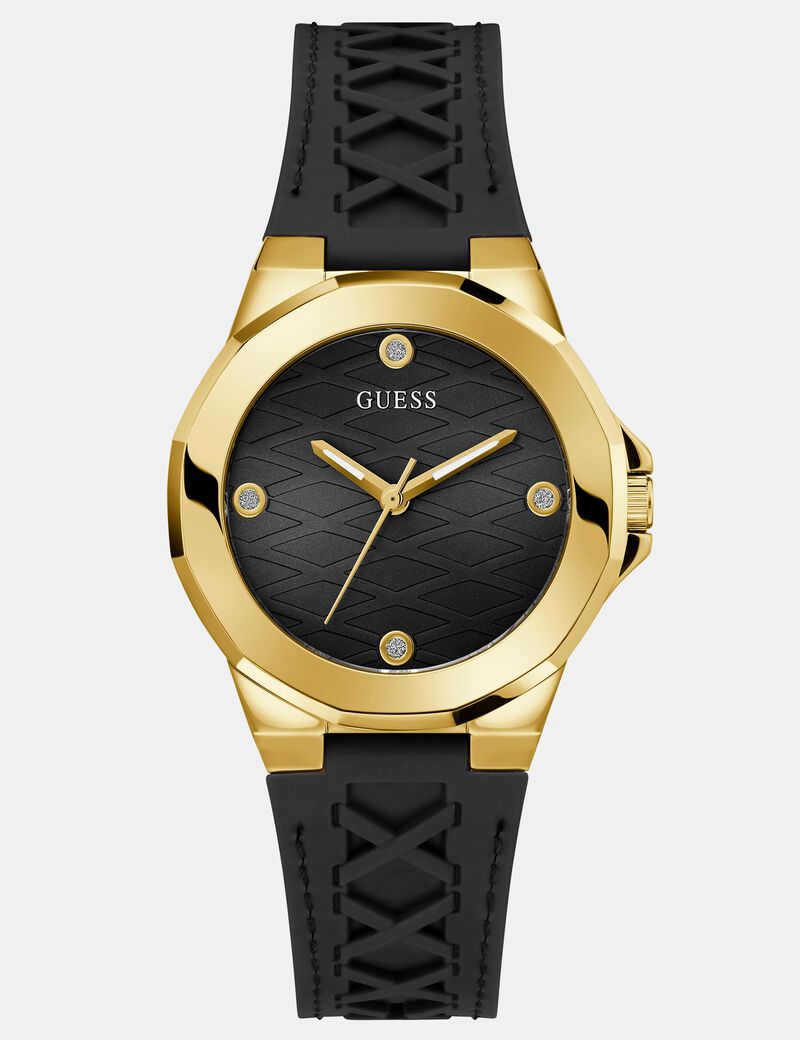 Analogue watch with corset detail