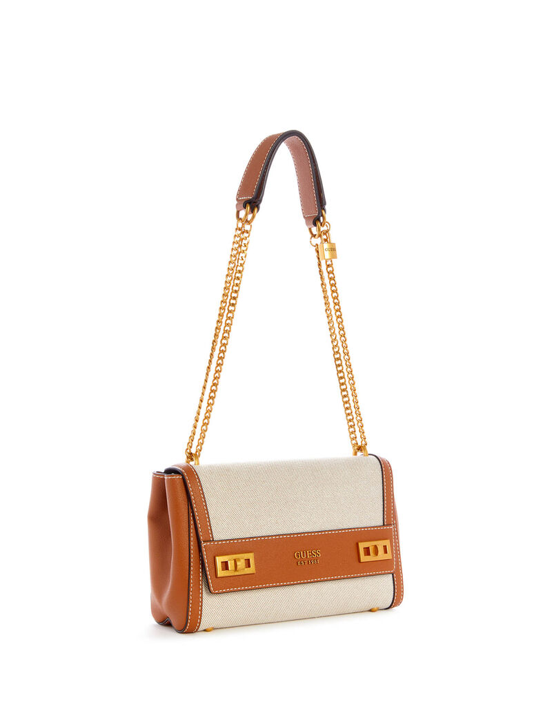 Katey Canvas Katey Flap Shoulder Bag