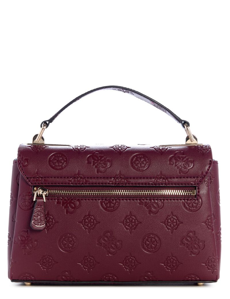 Tisha 4G peony logo handbag