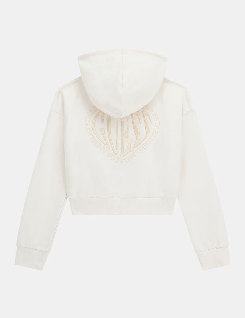 Embroidered logo sweatshirt