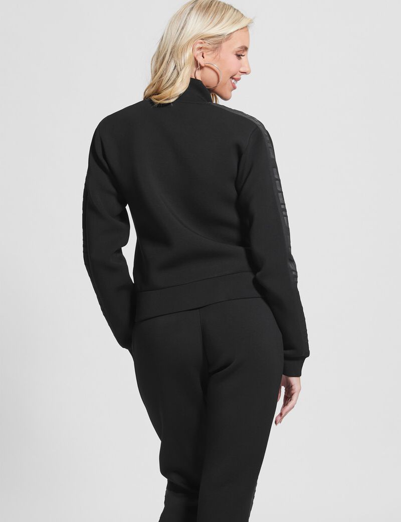 Front zip sweatshirt