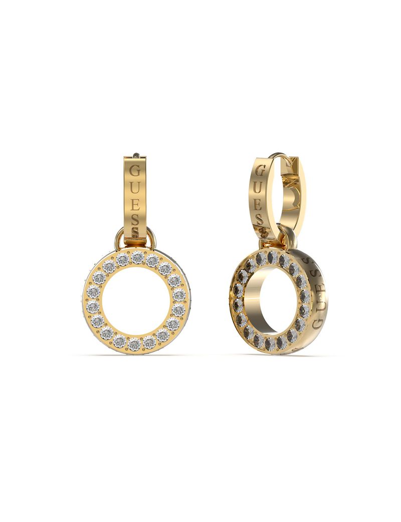 Circle Lights Women'S Earring