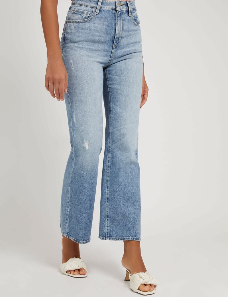 Wide Leg Denim Pant