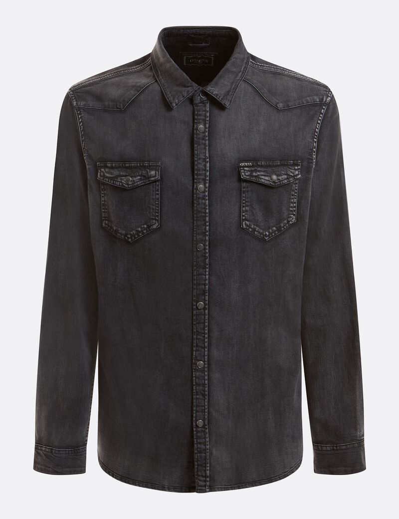 Slim Fit Denim Shirt