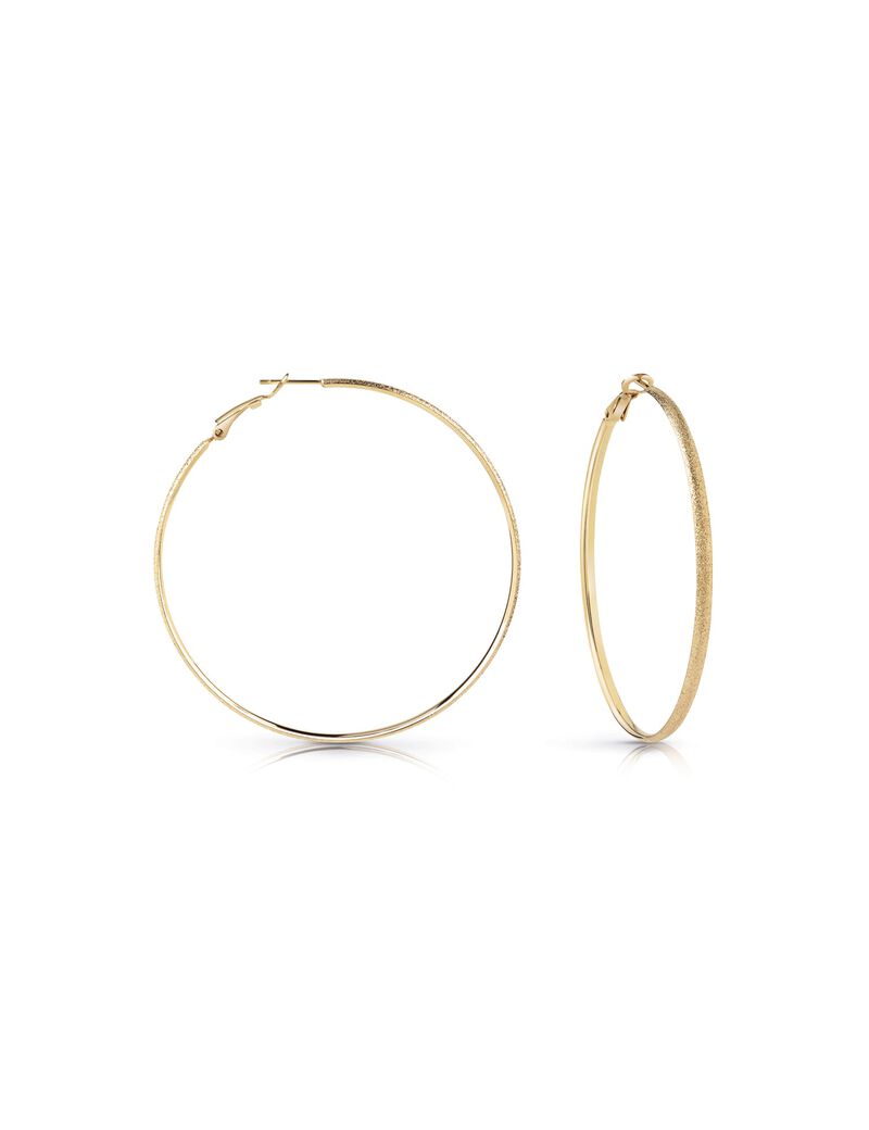 Gold Large Hoop Earrings