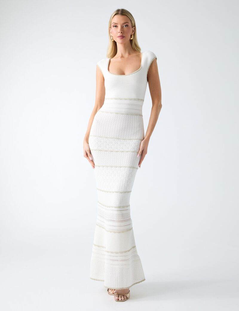 Marciano sweater maxi dress