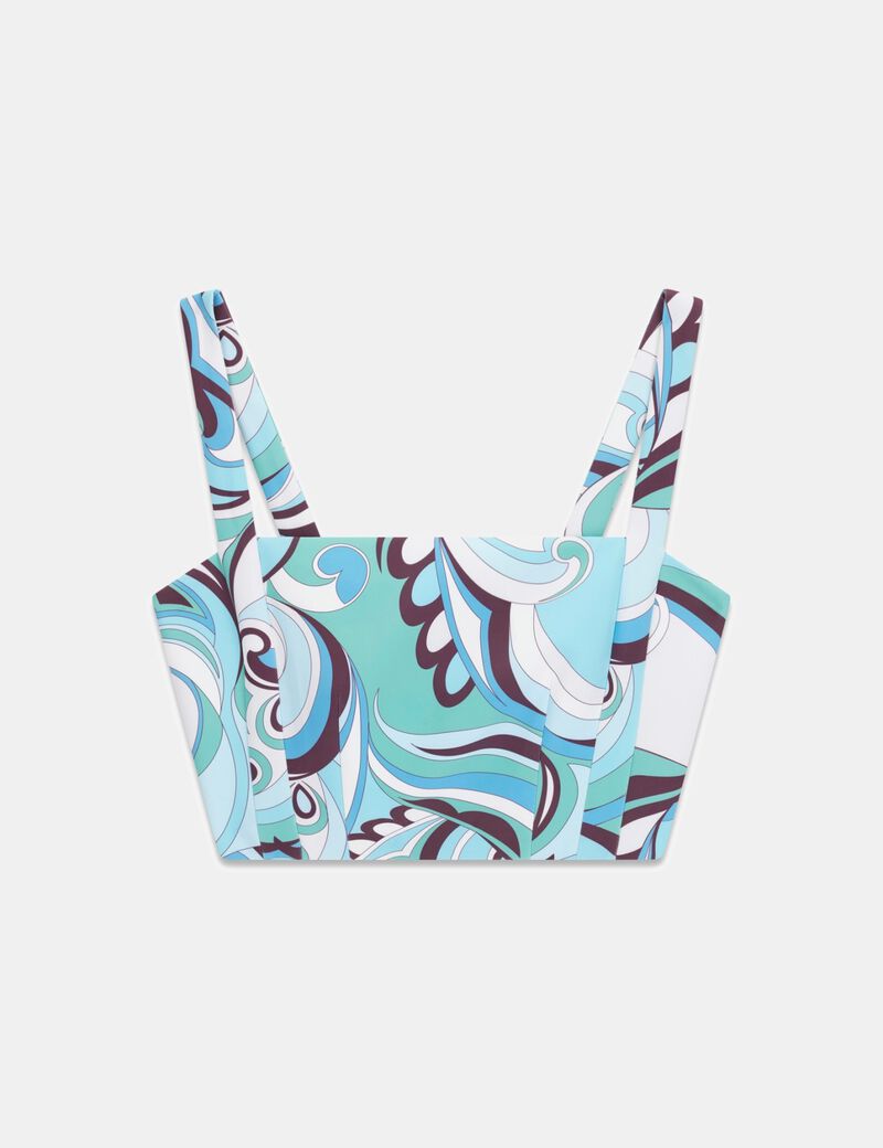 guess marciano all over print top