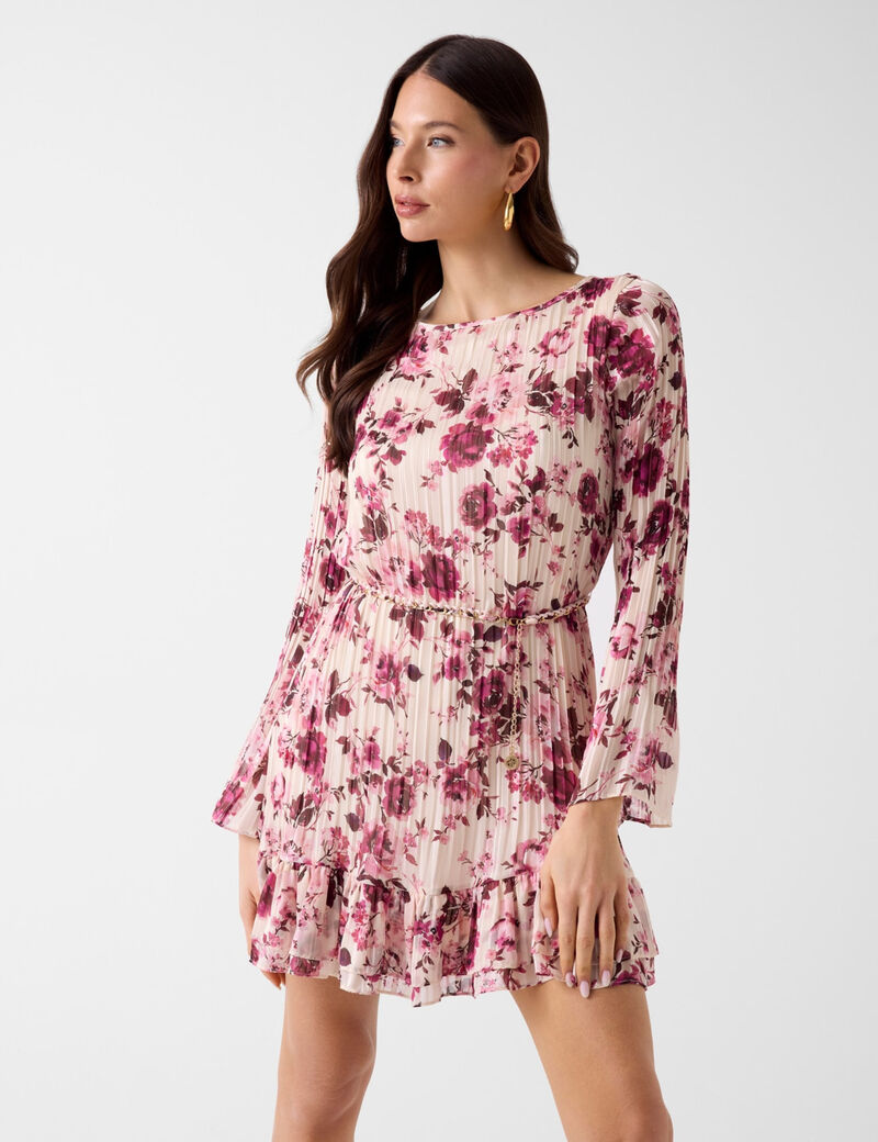 Floral mini dress