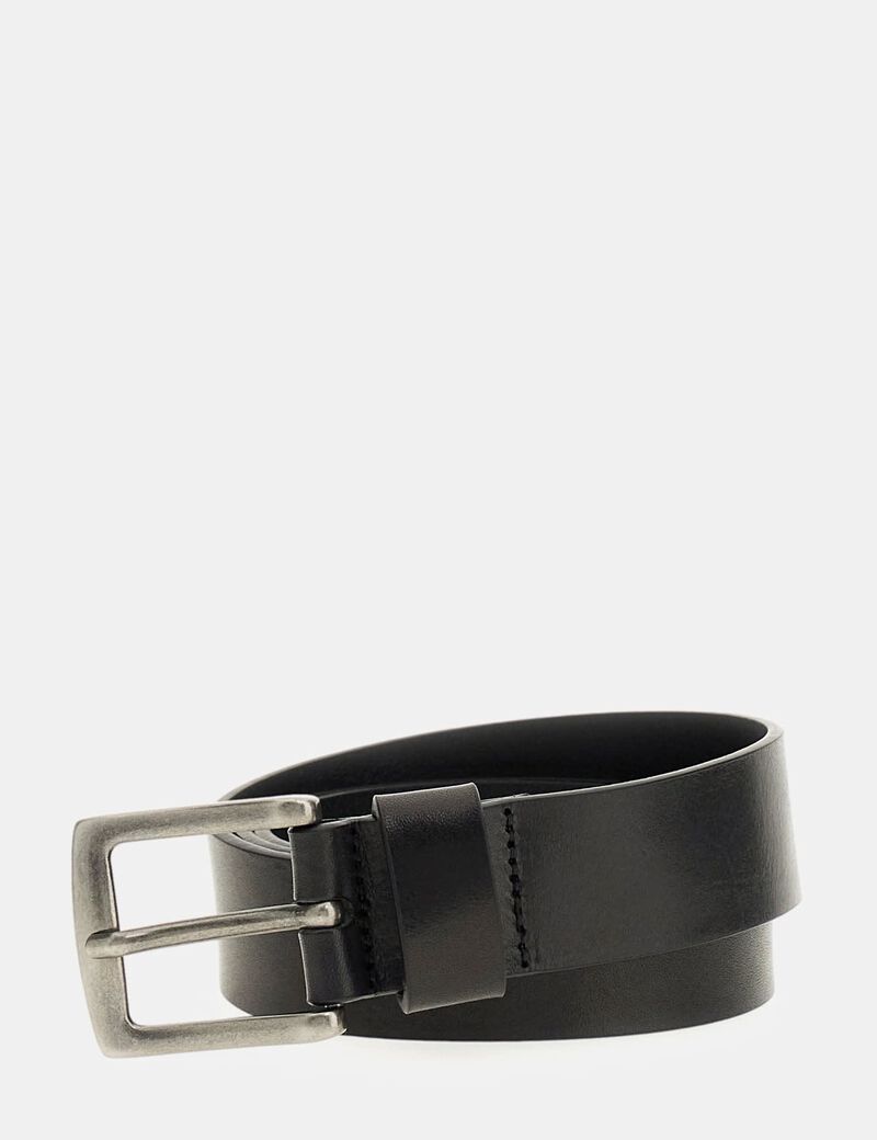 Leather belt