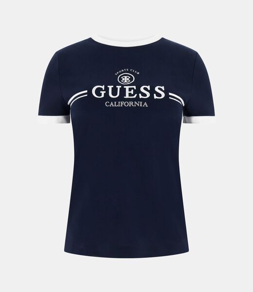 MILA SS CN T SHIRT Embroidered logo t-shirt