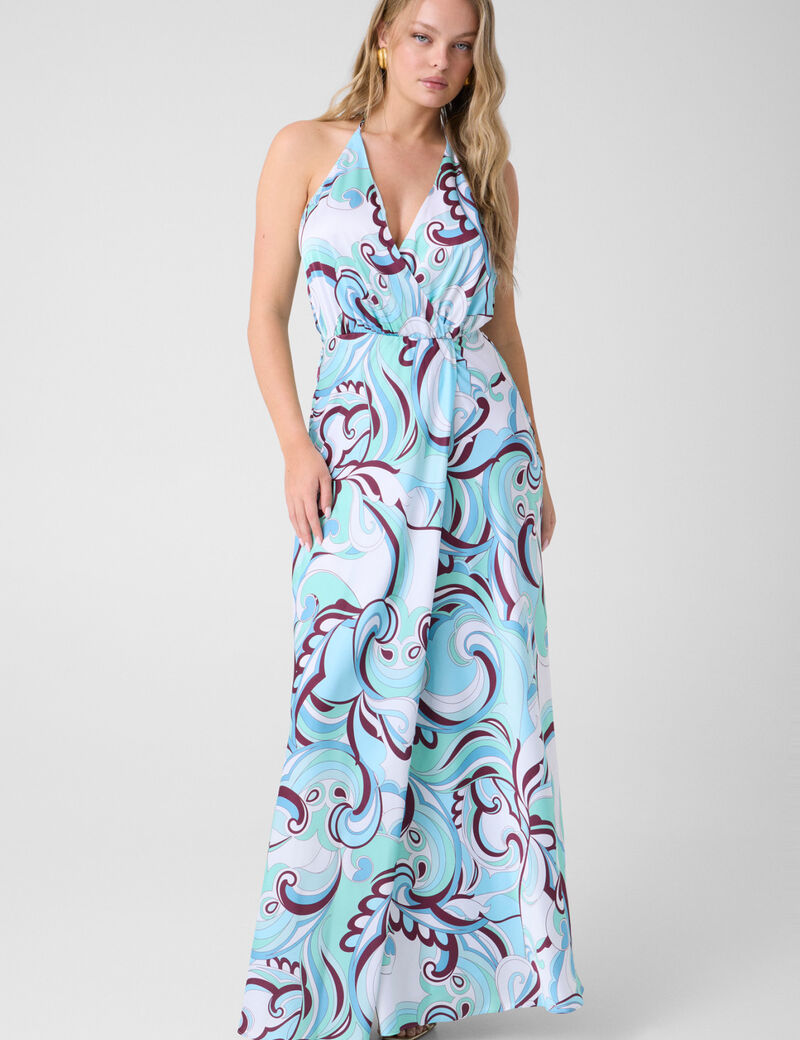 جيس marciano printed maxi dress