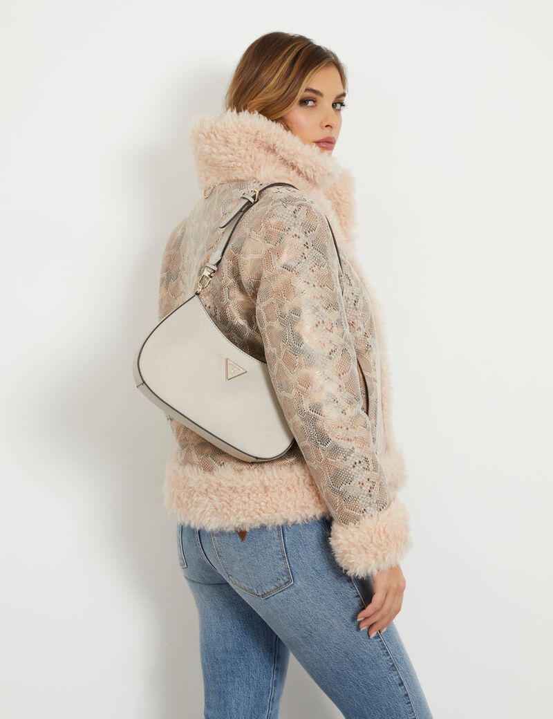 Noelle Saffiano Shoulder Bag