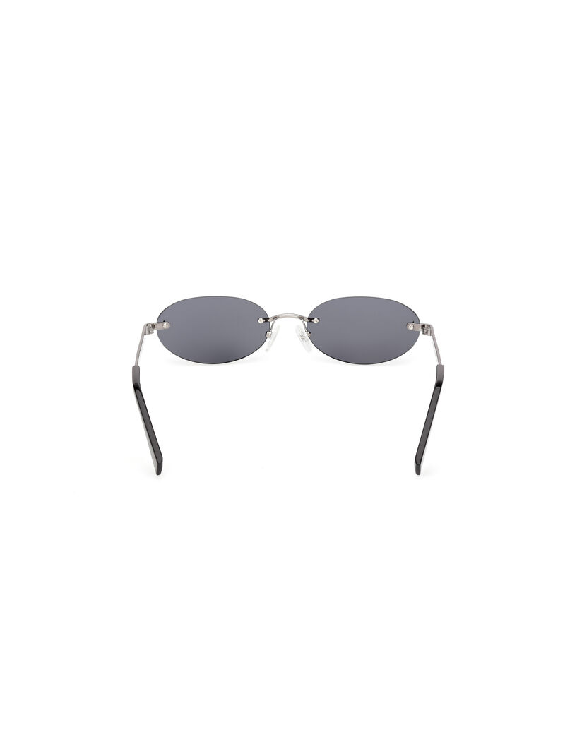 Iris oval metal sunglasses