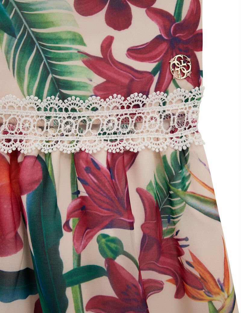 Chiffon midi dress