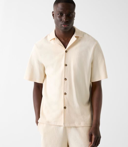 جيس knitted bowling shirt