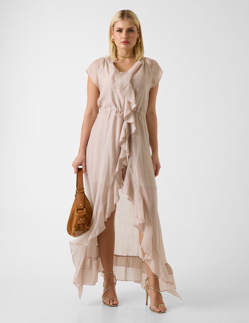 Ruffled Long Dress