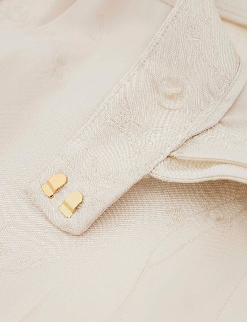 Marciano jacquard straight pants