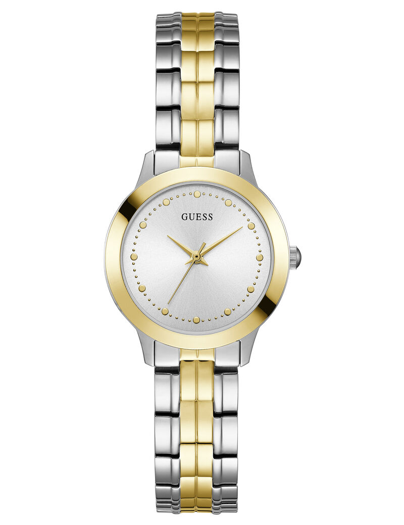 Two-Tone Analog Watch