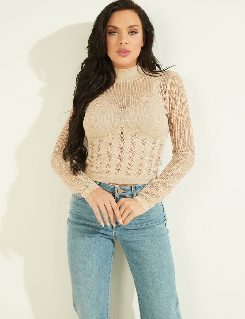 Lurex Yarn Sweater