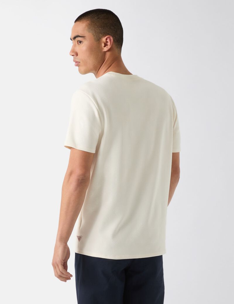 Embossed logo shirt