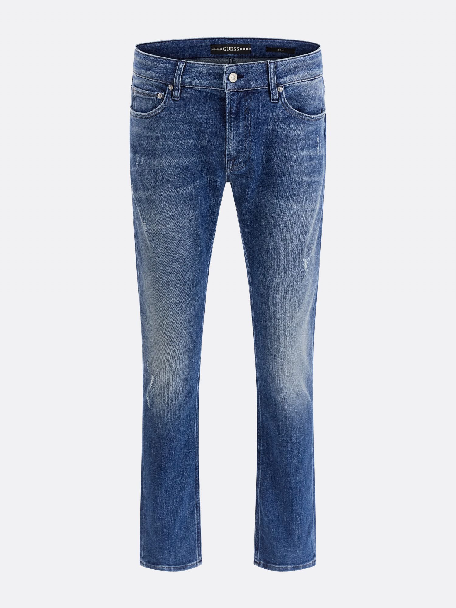 Shop GUESS Online Faded Tapered Jeans