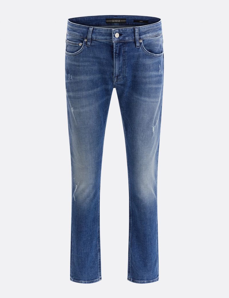 Faded Tapered Jeans