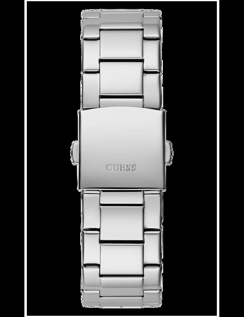 Mens Silver Tone Analog Watch