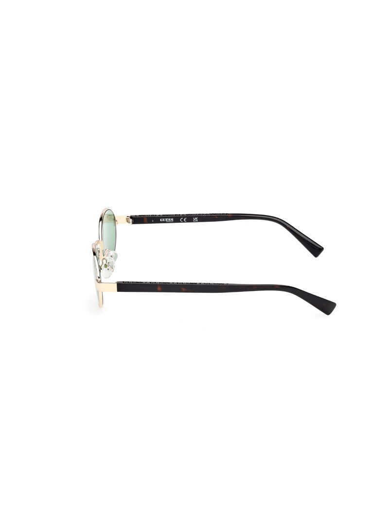 Oval full rim sunglasses