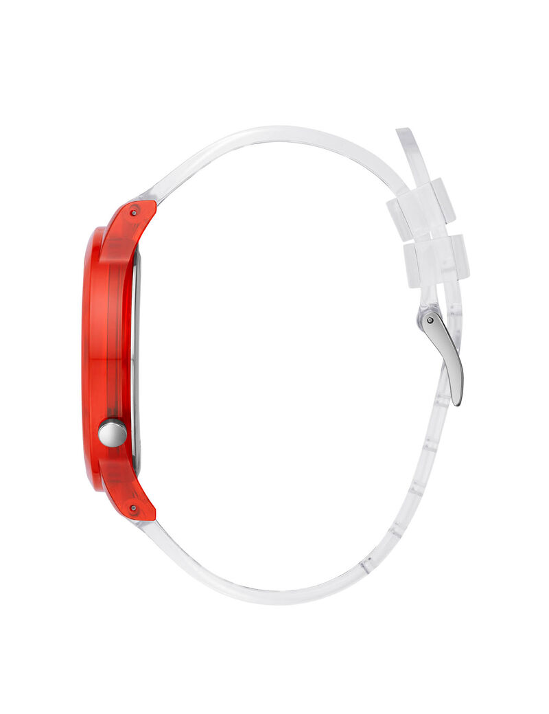 Red And Transparent Kids Watch