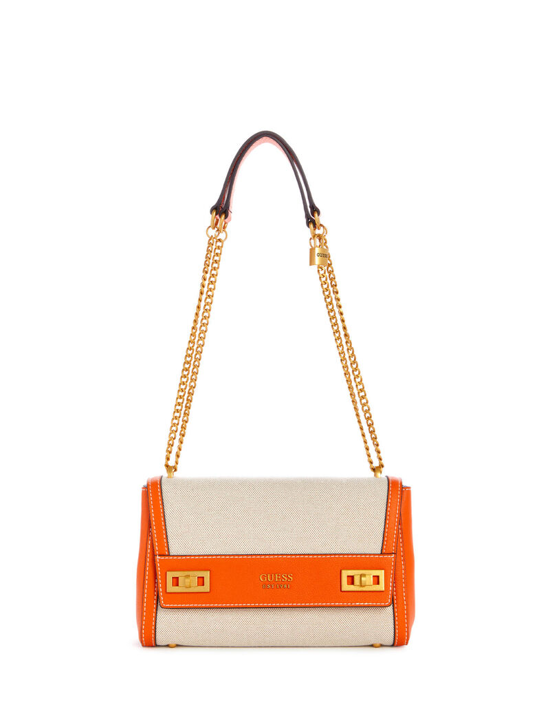 Katey Canvas Katey Flap Shoulder Bag