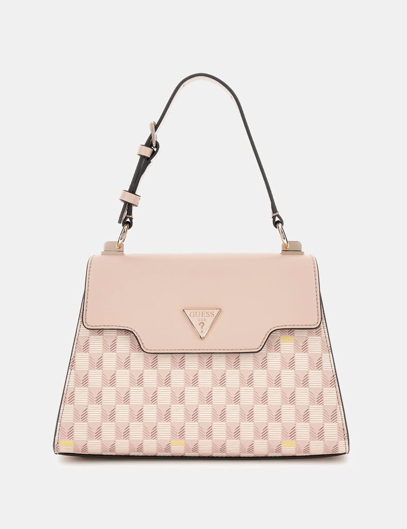 G Wave geometric-print handbag