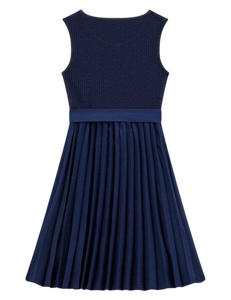 Fit and flare sweater dress