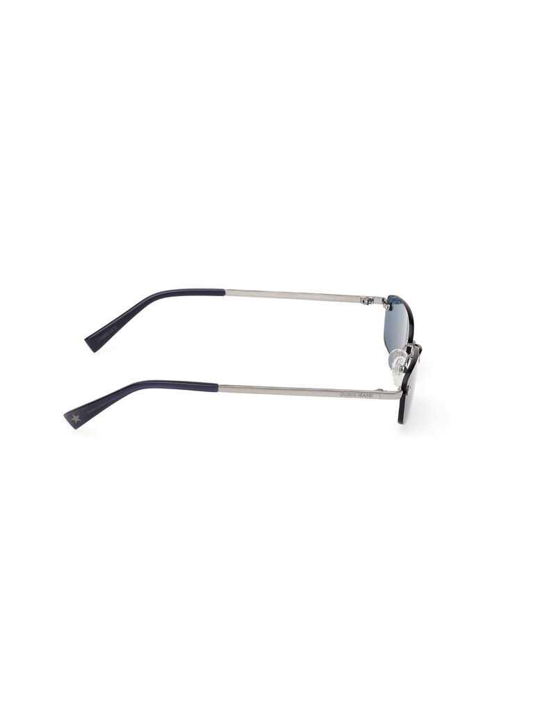 Rectangle metal sunglasses