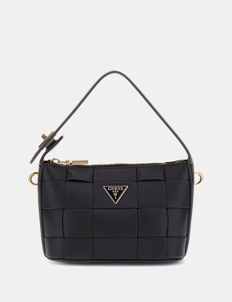 Maylee Woven Mini Hobo Bag