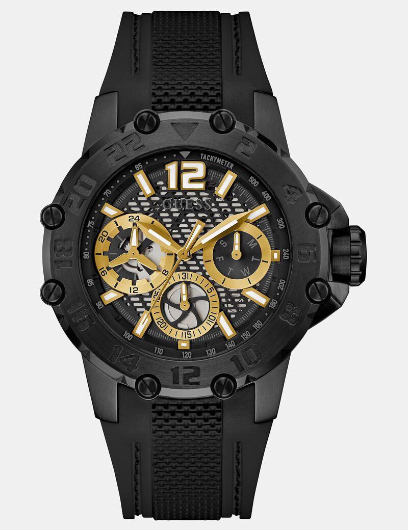 Silicone multi-function watch