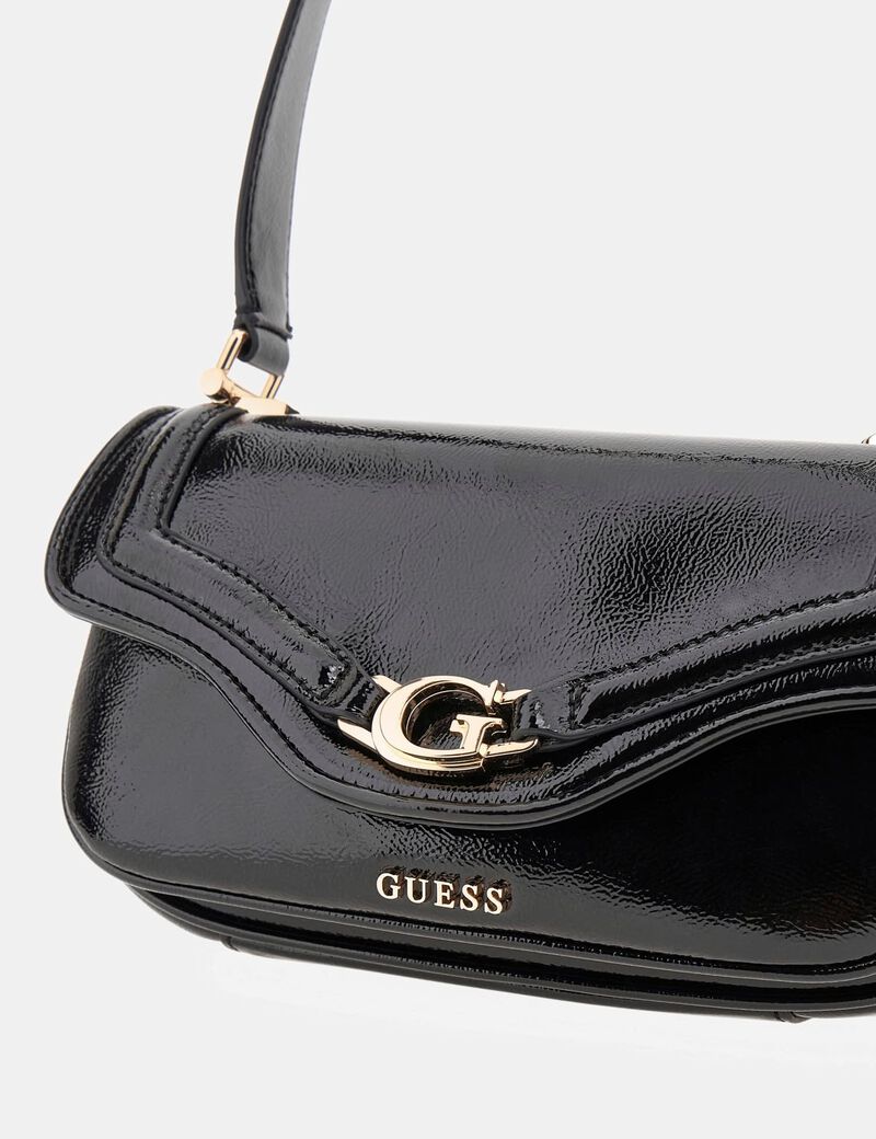 Dea patent mini crossbody bag