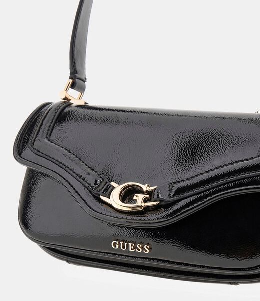 Dea patent mini crossbody bag