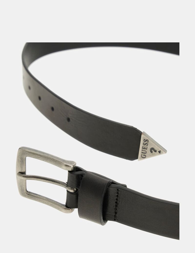Leather belt