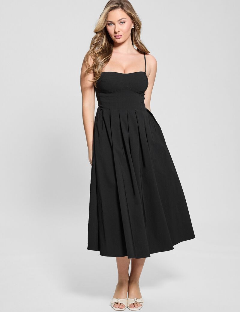 Stretch midi dress