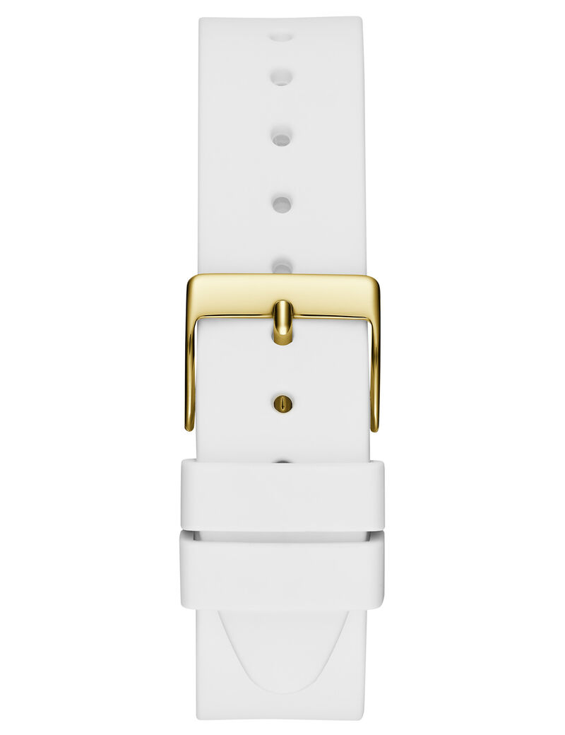 ساعة كوارتز تناظرية بأحزمة قابلة للتبديل من الجلد الطبيعي/السيليكون