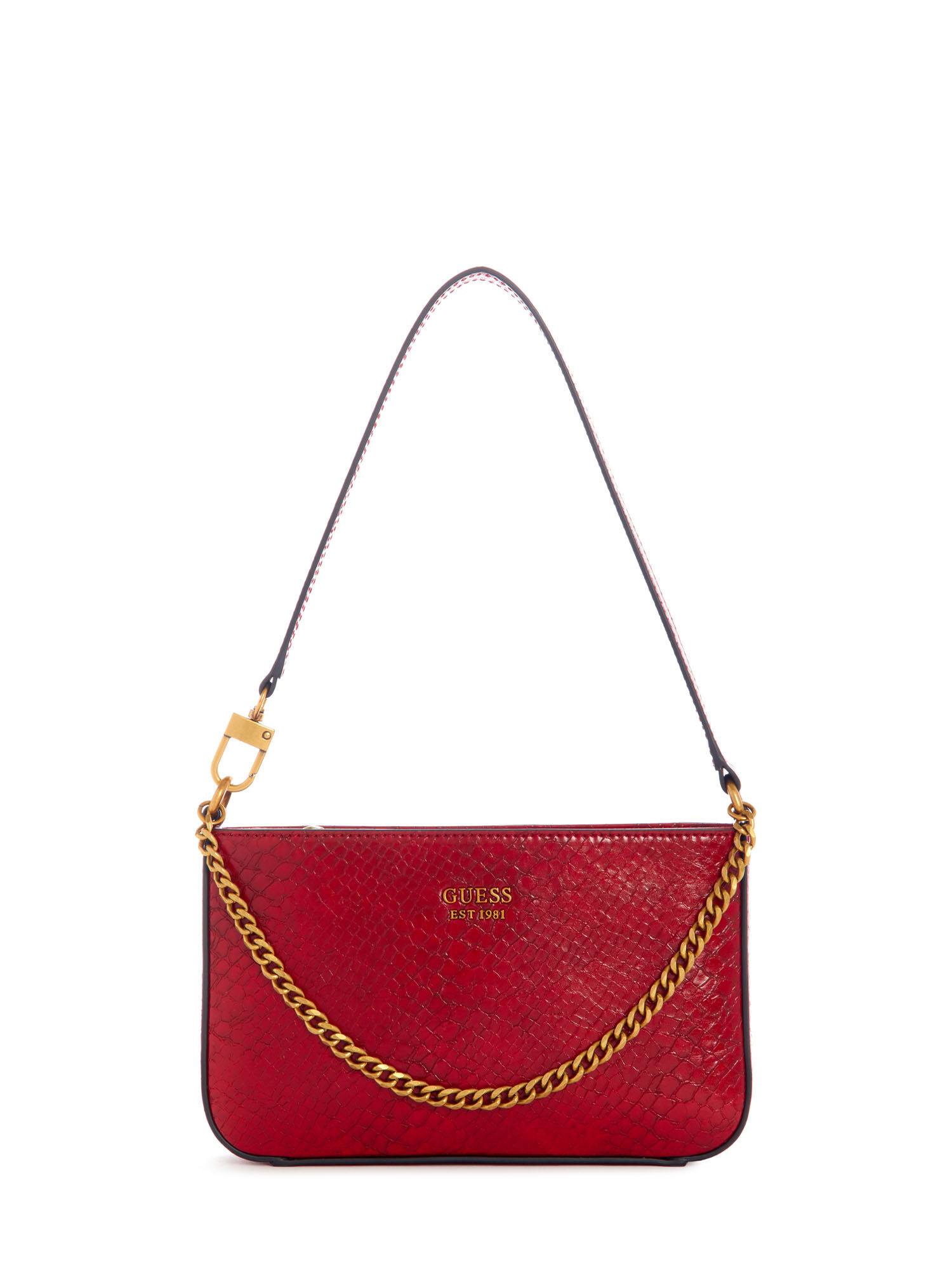 Red outlet guess handbag