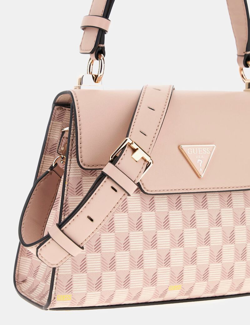 G Wave geometric-print handbag