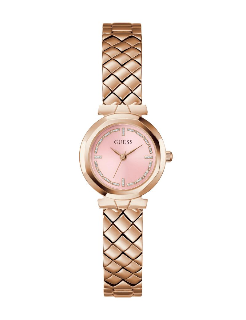 Ladies Rose Gold Tone Analog Watch