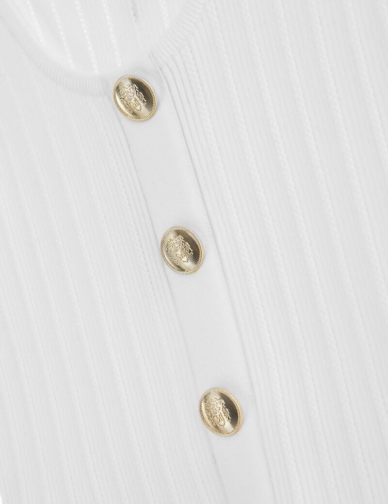 Marciano jewel buttons sweater vest