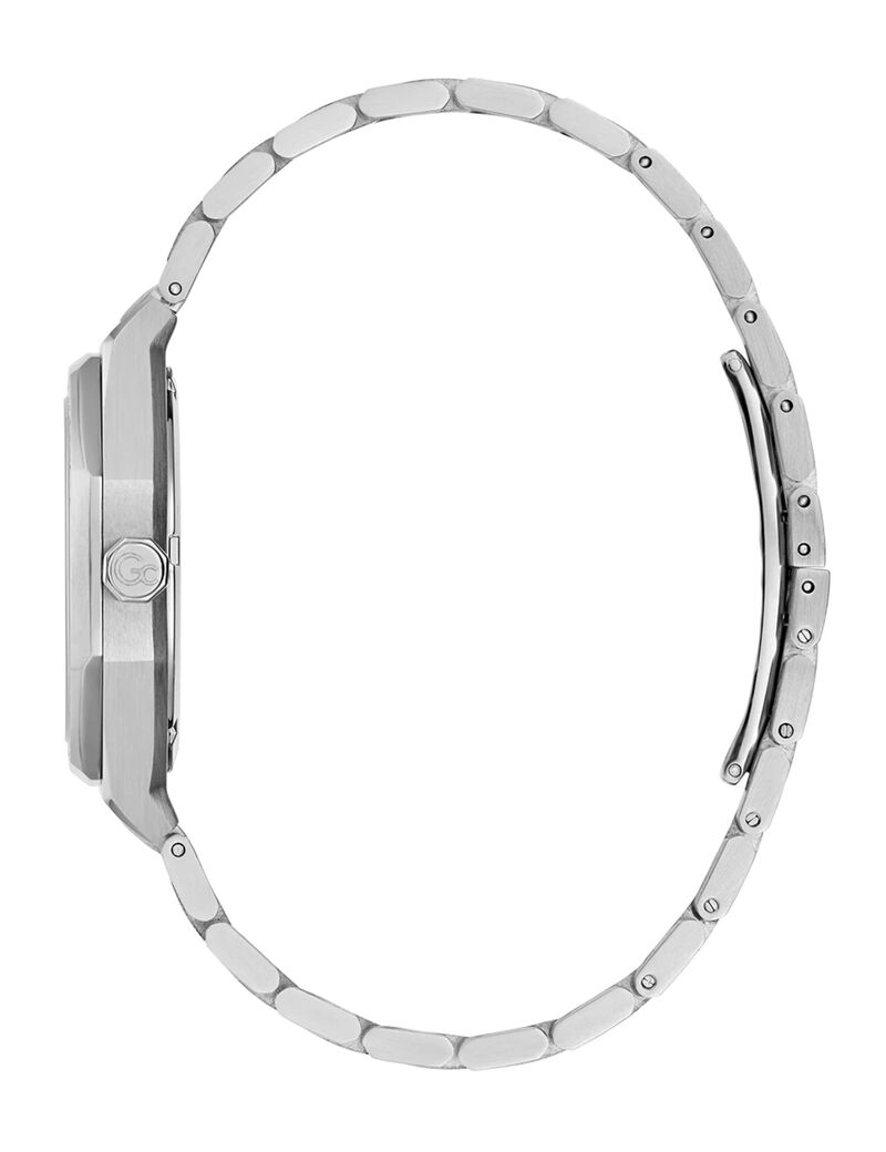 LW COUSSN SLEEK LADY SLV CS BLU DL 34MM QTZ SLV SS BRCT FW23