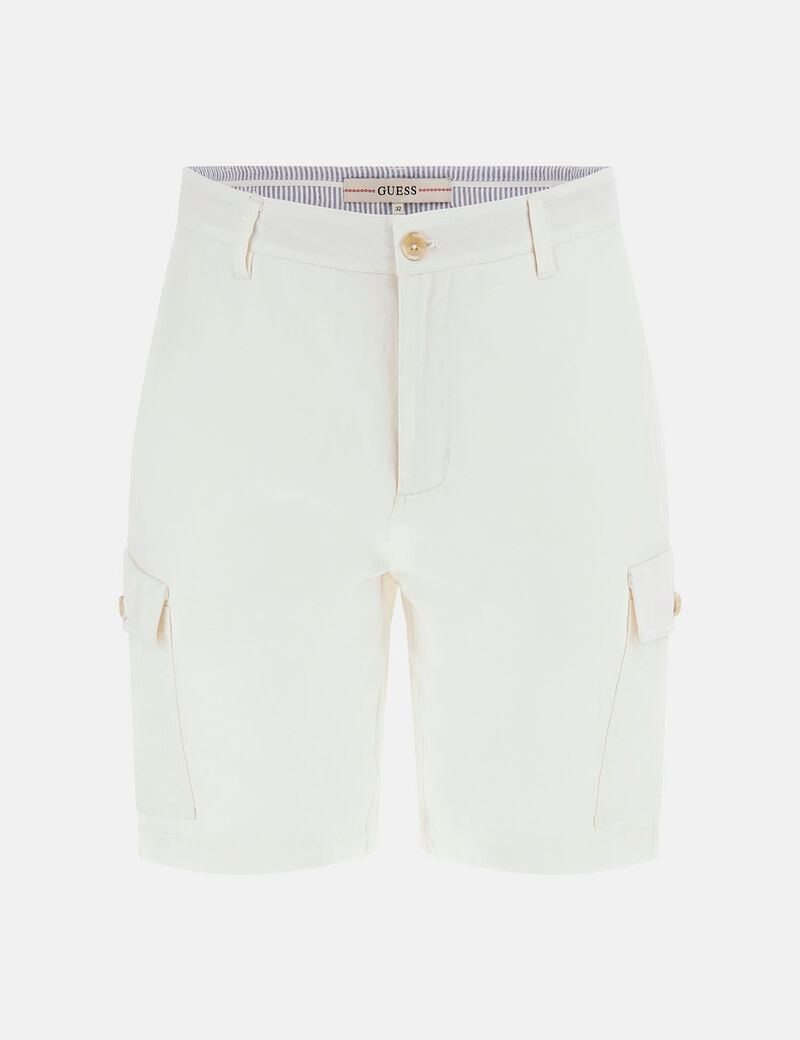 Twill cargo shorts