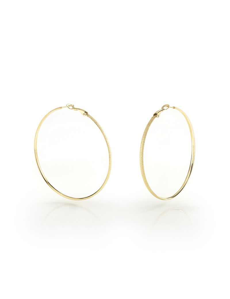 Gold Large Hoop Earrings