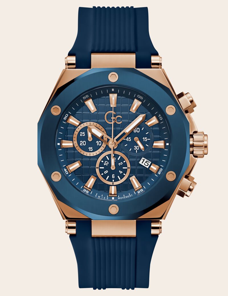 GC silicone chronograph watch