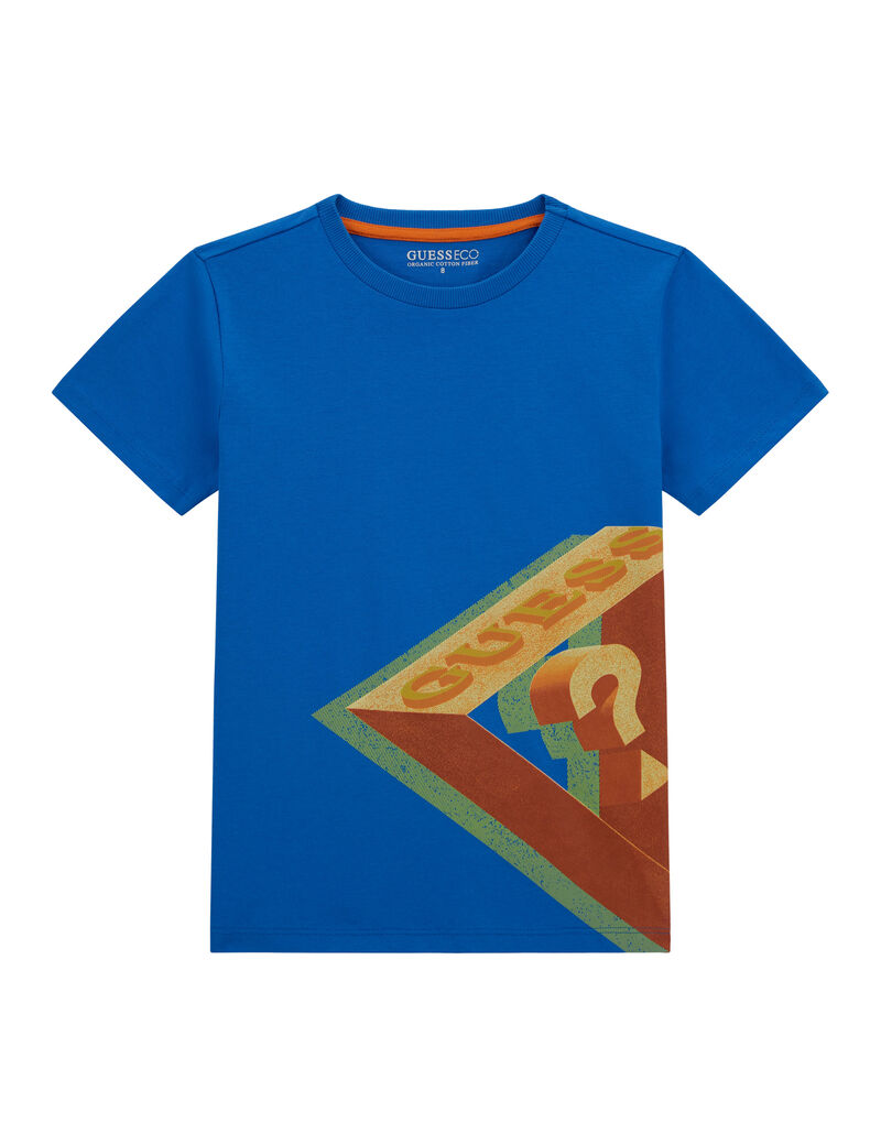 Front logo print t-shirt